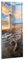 Wallfluent Bild Für die Küche Badezimmer und Schlafzimmer Dicke 4mm Wanddekoration Wandbild Glasbild Gehärtetes Glas Mit Motiv 50x125cm - Leuchtturm an der Ostsee