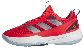 adidas Mixte Enfant Front Court Shoes, Lucid Red/Iron met./Pure Ruby, 40 EU