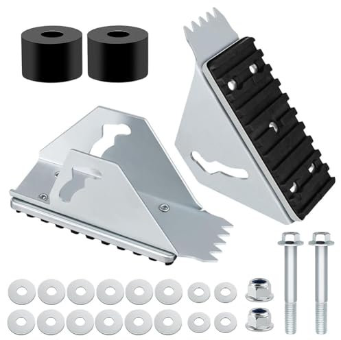 Fivetwofive Kit de Zapatas 26-2 Piezas de Escalera Extensible, Pies de Escalera Extensible Compatibles con Escaleras de la Serie D1200 D1300 D1700 D1800