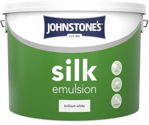 Brilliant White Silk Emulsion Paint 10L