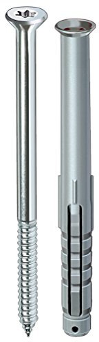 allfa 2271010260 AUR Universal-Rahmendübel mit ETAG 020 Zulassung, Senkkopf, 10 x 260 mm, 25 Stück