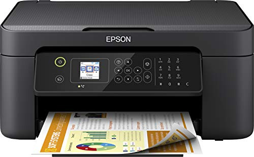 Epson Workforce WF-2810DWF 4-in1 Tinten-Multifunktionsgerät (Druck, Scan, Kopie, Fax, WiFi, Duplex, Einzelpatronen, DIN A4), inkl. 4 Monate ReadyPrint Flex Tintentarif