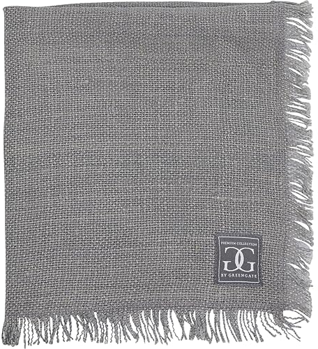 GreenGate Leinen Serviette grau 40x40cm