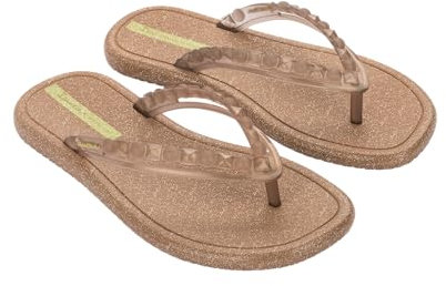 Ipanema Damen MEU SOL MAIS AD Flipflop, Brown/Pearly BEIGE, 38 EU