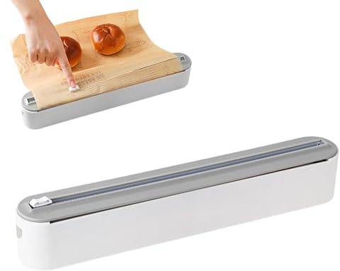 De Película Magnético, De Película De Cocina | Organizador Magnético De Papel De Aluminio, De Transparente, Con Cortador, Para Transparente, Papel De Alum