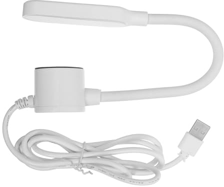 MOKKHNB Usb-driven Flexibel Led-symaskinslampa med Böjbar Svanhals Dimbar med Magnetbas Mjukt Flimmerfritt Ljus för Sömnad Broderi och Hantverk