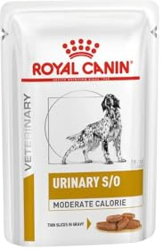 ROYAL CANIN Urinary S/O Moderate Calorie Wet Dog - 12 x 100g