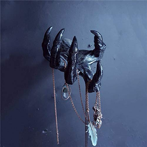 SBYMX Witch's Hand Deko Wohnzimmer Wanddekoration The Monster Hand Wandbehang Fantasy Decoration Armband Schmuck Display Rack Aesthetic Room Decor Skulptur Indie Wandschmuck