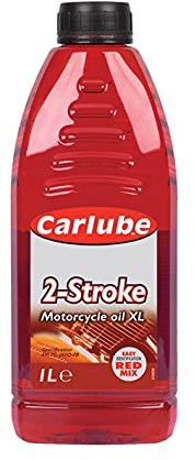 Carlube XSS010 Semi Synthetic 2 Stroke Motorcycle Oil 1 Litre x 2