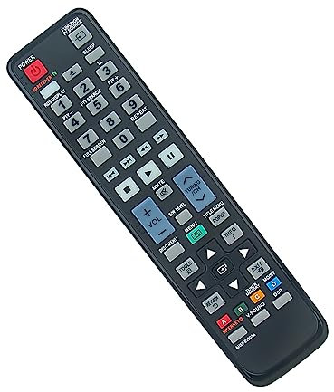 AH59-02303A Télécommande de Remplacement -VINABTY-fit pour Samsung BLU-Ray Disc Player AH5902303A télécommande HT-C5200 HT-C9959W HT-C5800 HT-C5900 HT-C6730 HT-C6500 HT-C9930