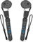 Tyasoleil Accessories for Quest 3S Controller, Handle Attachments Compatible with Quest 3S/3, Gorilla Tag Long Arms Beat Saber VR Sticks Dual Extensions Grips for Playing VR Games (B Model)
