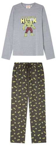 Women'secret Pijama de Manga Larga Pantalón Largo Colección Men's Autumn
