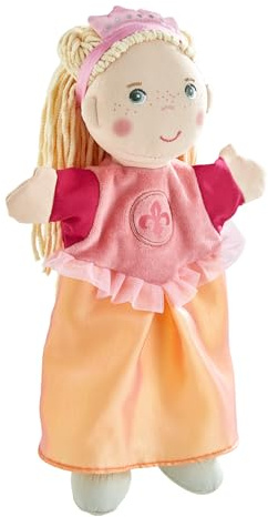 HABA Handpuppe Prinzessin – Waschbar bei 30°C, Ideal für Puppenspiel und Geschichten – 2011865001