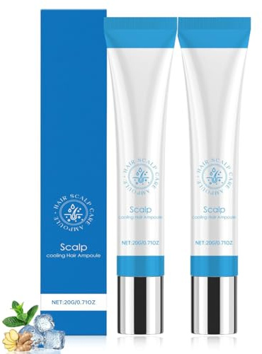 XPEX 2Pcs Sérum Para El Crecimiento Cabello Del Cuero Cabelludo Para Adelgazamiento y Pérdida De,Mejora El Brillo Del Cabello