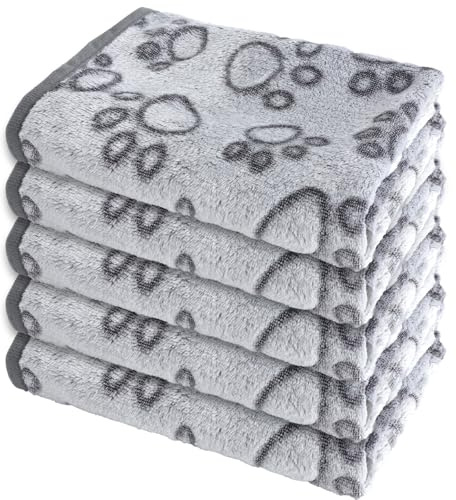 XRVRILE 5 Coperta per Cani e Gatti Plaid per Cani e Gatti, Coperta Antipelo, 40x60 cm, Copertina Gatto e Cane, Lavabile, Coperta per Animali, Plaid Morbido e Confortevole