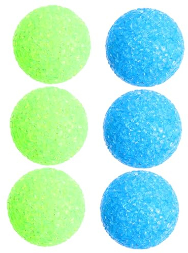 Homoyoyo 6 pièces Boules de Jeu pour Chats avec Grelots Balle Interactive Plastique Stimulant Instinct de Chasse pour Chatons et Chats Couleurs Aléatoires Couleur Couleur Aléatoire