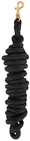 Lead Rope | Nylon Performance Tack,Equine Lunge Lead with Quick Halter - for Daily Outside Barn Farm Pasture Stable School Competition Trail Riding Equestrians Trainers