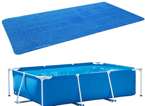 Coperta solare per piscina sepolta | Pellicola isolante per piscina, copertura di sicurezza in pellicola resistente ai raggi UV,sicurezza per spa e stagno in inverno, giardino sotterraneo, prato e