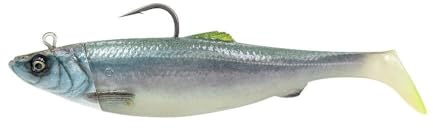 Savage Gear 4D sill Big Shad, konstbete, 18 cm, 112 g, PVC, jiggning och bogsering, för hellbutt och torsk