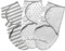 CuddleBug 3er-Pack Pucksack Baby 0-3 Monate mit Klettverschluss - 100% Baumwoll Wickeltuch Baby Decke Neugeborenen, Schlafsack Baby 0-3 Monate, Babydecke Junge & Mädchen, Pucktuch Baby Swaddle
