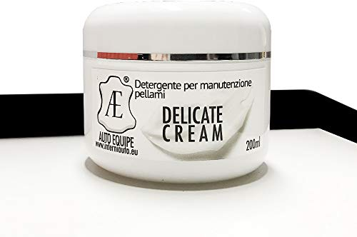 Crema per Prodotti in Pelle nutriente e detergente: divani, Interni Auto, mobili, Confezione da 200ml