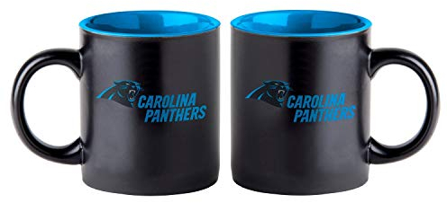 Boelter Carolina Panthers Black Matte Jumbo NFL Gobelet 415 ml