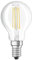 OSRAM Dimmbare Filament LED Lampe mit E14 Sockel, Kaltweiss (4000K), Tropfenform, 5W, Ersatz für 40W-Glühbirne, klar, LED Retrofit CLASSIC P DIM