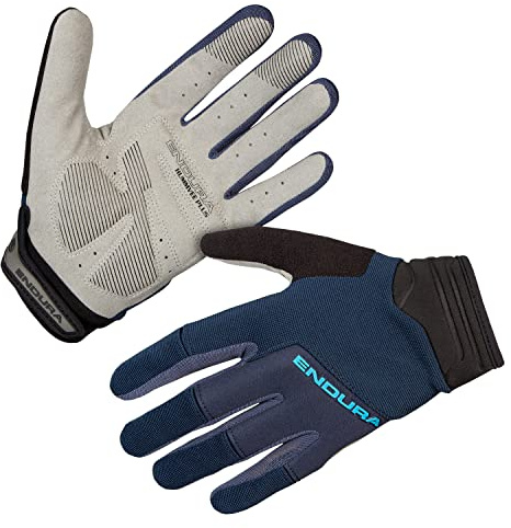 Endura Hummvee Plus Guanti da Ciclismo per Uomo, Ink Blu, S