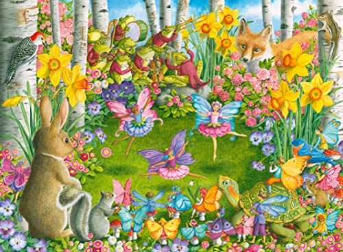 Ravensburger Fairy Ballet Jigsaw Puzzle - 100 XXL Pieces for Kids | Unique, Perfectly Interlocking | Colorful and Glare-Free Design | Ideal for Developing Skills | Suitable for Age 6+