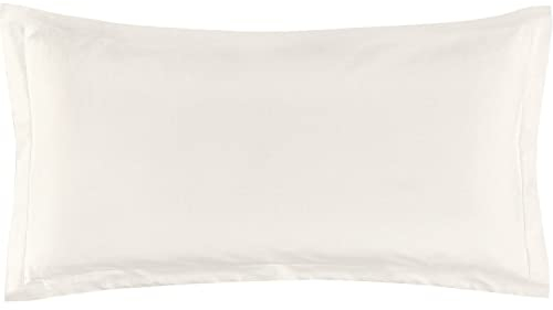 Magano® Premium Kissenbezug 40x80 Beige | Weich & Bügelfrei | Hypoallergen & Atmungsaktiv | 3cm Stehsaum | Kopfkissenbezug 40x80 cm