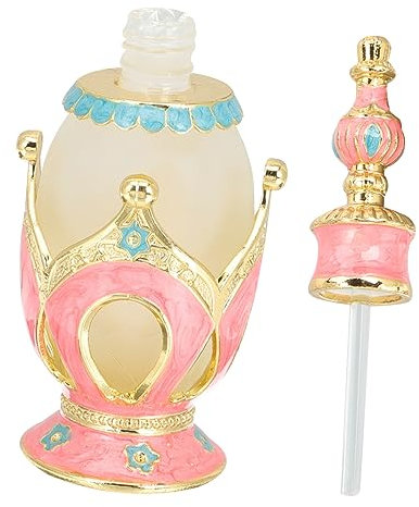 Cabilock Decorative Bottle Refillable Perfume and Essential Oil Container Design and Versatile for Home Use and