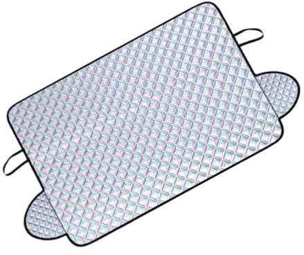 MAGICLULU Cubierta Parabrisas Invierno Protección Anticongelante y Antinieve para Automóviles Instalación para Conducir Invierno y Evitar la Formación de