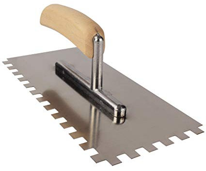 Zahnkelle Holzgriff 270 x 130 mm 10 x 10 mm