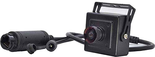 Mini caméra réseau PoE 4MP 4.0MP haute résolution PoE IP Suveillance grand angle Objectif fixe 2,1 mm