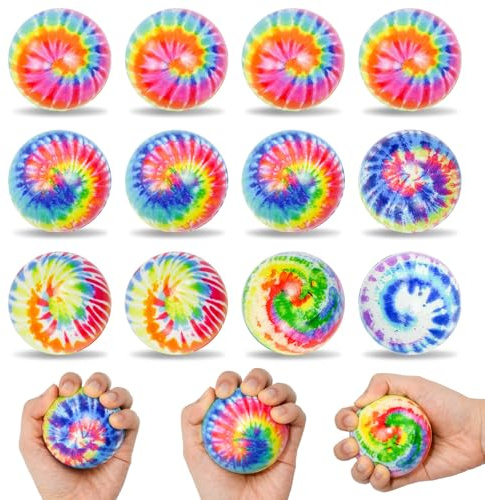 Kleemeiero Lot de 12 balles sensorielles de 6,3 cm pour soulager le stress pour enfants et adultes