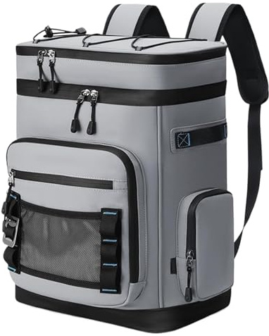 Mochila de refrigeración, 30 L, aislada, de Almacenamiento, para Hombre y Mujer, para Alimentos, Bebidas, Viajes, Camping, Compras