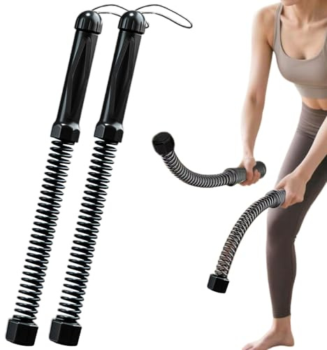 doyandader Corda da combattimento per palestra a casa - Corda leggera per il fitness per affinare | Attrezzature Fitness 2 Pezzi per adulti sportivi principianti residenti di appartamento