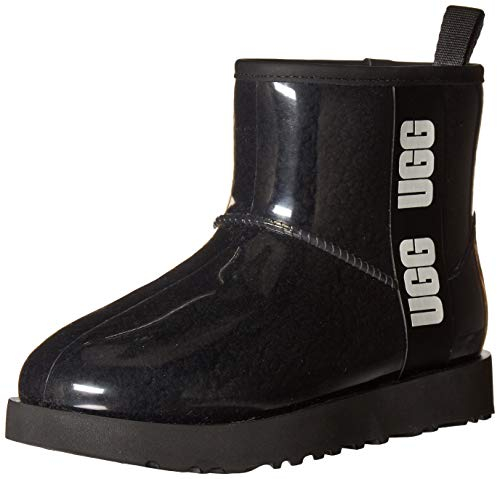 UGG Classic Clear Mini Stivaletto da Donna, Nero, 38 EU