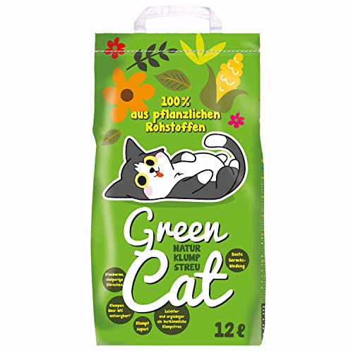 Green Cat Katzenstreu Klumpstreu 6X 12L (72L)