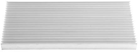 Kylfläns i aluminium, 300 x 140 x 20 mm kylfläns 1 st LED kylfläns