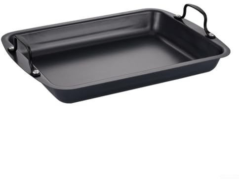 Getdoublerich Mehrzweck-Fischpfanne für Grill, robuster Edelstahl, große Kochfläche