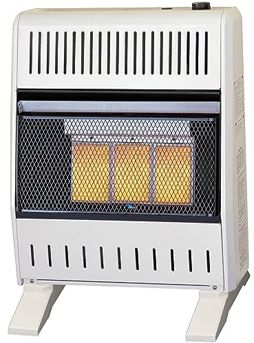 ProCom Heating Liquid Propane Ventless Infrared Plaque Heater With Base Feet - 15,000 BTU, Manual Control - Model# ML150HPA-B