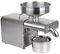 LSyySy 1500W Commercial Oil Press Machine,Oil Extractor Expeller,Stainless Steel Oil Press Extractor,Automatic Oil Press,Cold Hot Food Grade Oil Extractor