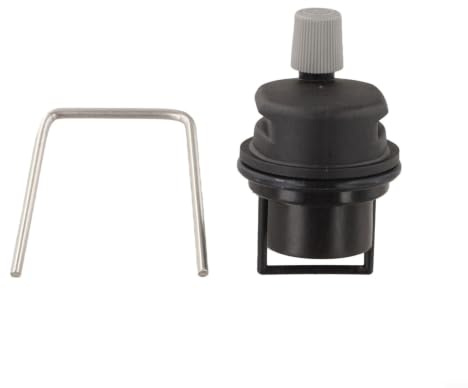 Automatic Bleed Valve for Wall Boiler DN32-63 - Pipe Aerator Against Glucking & - Sanitary Systems Ventilation Black