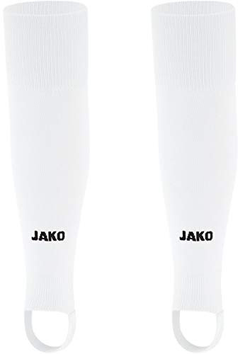 JAKO Unisex Stutzen Glasgow 2.0, Weiß, S-M