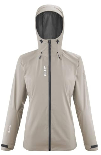 MILLET Veste de Randonnée Femme Gore-Tex Imperméable Compacte et Respirante - Seneca 2 L, Marron, S