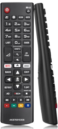 Ricambio telecomando lg smart tv AKB75095308, telecomando universale lg adatto per tutti i televisori LG Smart TV/LCD/LED/4K - Non Serve Programmazione