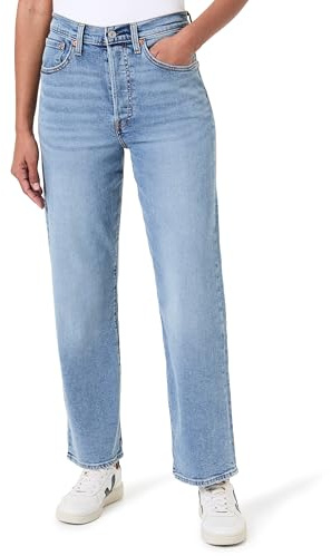 Levi's dam Byxor 318 Seamed Wide Leg