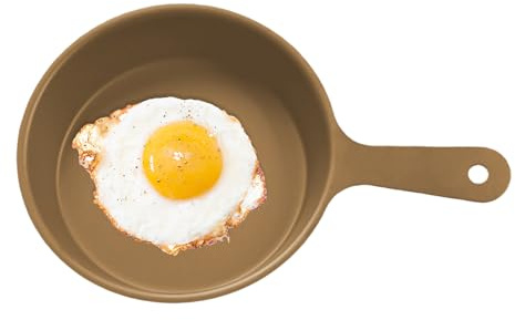 Ciotola da campeggio, in acciaio inox, antiaderente, per cucinare ad alta temperatura, misurino per viaggi, cucina, appartamento, escursionismo, picnic, campeggio, mangiare all'aperto