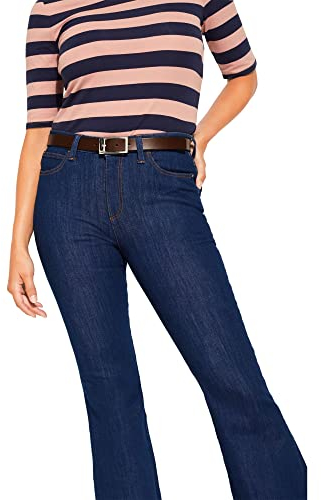 ESPRIT Damen Gürtel Classic Slim, 210/Brown, 80
